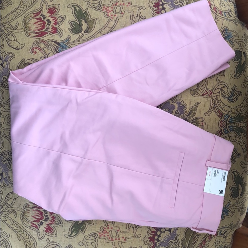 NWT- Express Light Pink Ankle Stretch Trousers
